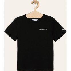 Calvin Klein Jeans - T-shirt dziecięcy 116-176 cm. Szare t-shirty chłopięce Calvin Klein Jeans, bez wzorów, z bawełny, bez rękawów. Za 119,90 zł.
