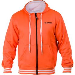 Bluzy męskie: W-TEC Bluza męska Gaciter NF-3154 pomarańczowo-neonowy r. 3XL (15115-1-3XL)