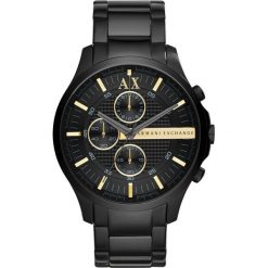 Zegarki męskie: Armani Exchange Zegarek chronograficzny schwarz ip