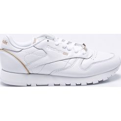 Reebok Classic - Buty Sleek Met. Białe buty sportowe damskie marki Reebok Classic, ze skóry, reebok classic. W wyprzedaży za 269,90 zł.