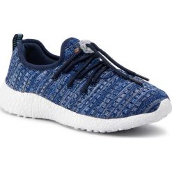 Sneakersy BARTEK - 58112-K47 Mix Jeans. Niebieskie trampki chłopięce Bartek, bez wzorów, z jeansu, na sznurówki. Za 139,00 zł.
