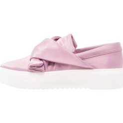 Creepersy damskie: Bronx Półbuty wsuwane lilac