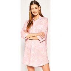 Koszula nocna Lauren Ralph Lauren ILN31781. Różowe koszule nocne damskie Lauren Ralph Lauren, s, bez wzorów, z bawełny, bez kołnierzyka, bez rękawów. W wyprzedaży za 259,00 zł.