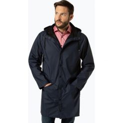 RAINS - Męski płaszcz funkcyjny, niebieski. Niebieskie płaszcze męskie marki Rains, s, bez wzorów, bez kaptura. Za 379,95 zł.