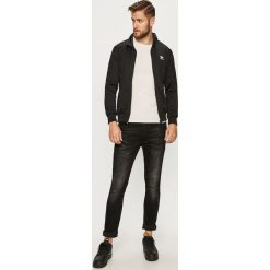 Adidas Originals - Bluza. Czarne bluzy męskie adidas Originals, s, bez wzorów, z bawełny, z kapturem, bez rękawów, bez kaptura. Za 269,90 zł.