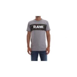 T-shirty z krótkim rękawem G-Star Raw D11689 336 TAIRI. Szare t-shirty męskie G-Star RAW, s, bez wzorów, retro, bez kołnierzyka, krótkie. Za 107,63 zł.