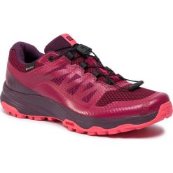 Buty SALOMON - Xa Discovery Gtx GORE-TEX 407948 25 W0 Beet Red/Potent Purple/Calypso Coral. Czerwone buty sportowe damskie Salomon, bez wzorów, z tworzywa sztucznego, sportowe, do biegania, gore-tex. W wyprzedaży za 399,00 zł.