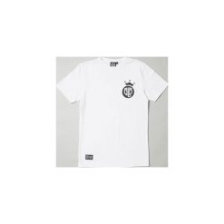 Koszulka BLB NOTORIUS White. Białe koszulki męskie Crankk, xl, z nadrukiem, z bawełny, z dekoltem na plecach, bez rękawów. Za 109,00 zł.
