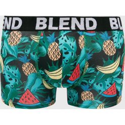 Blend - Bokserki. Zielone bokserki męskie Blend, bez wzorów, z elastanu. W wyprzedaży za 34,90 zł.