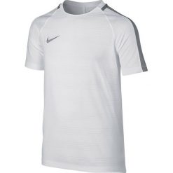 Nike Koszulka męska Y Dry SQD Top SS DN biała r. L (844622 100). Białe t-shirty męskie Nike, l. Za 89,00 zł.