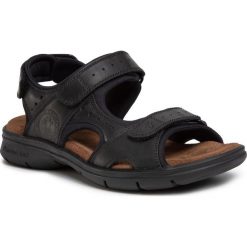 Sandały PANAMA JACK - Salton Basics C2 Napa Grass Negro/Black. Czarne klapki męskie Panama Jack, ze skóry, bez zapięcia. W wyprzedaży za 329,00 zł.