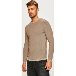 Only & Sons - Sweter. Pomarańczowe swetry męskie Only & Sons, s, bez wzorów, z bawełny, z okrągłym kołnierzem, bez kaptura. Za 169,90 zł.