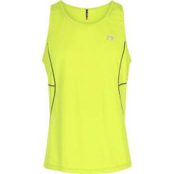 Koszulka do biegania męska NEWLINE BASE COOLMAX SINGLET / 14673-090 - koszulka do biegania męska NEWLINE BASE COOLMAX SINGLET. Żółte koszulki męskie marki Newline, m, bez wzorów, bez kołnierzyka, bez rękawów. Za 79,00 zł.