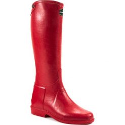 Kalosze LE CHAMEAU - Cavaliere BCB1823 Rouge Vermillon. Czerwone kalosze damskie marki Le Chameau, z kauczuku. Za 590,00 zł.