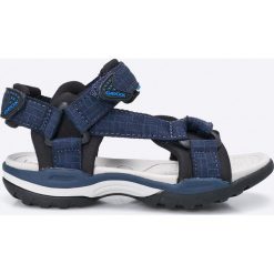 Geox - Sandały dziecięce. Szare sandały chłopięce marki Geox, z materiału. W wyprzedaży za 229,90 zł.