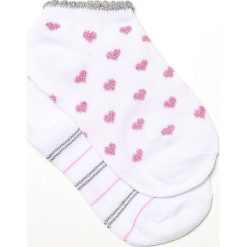 Blukids - Skarpetki dziecięce (2-Pack). Białe skarpetki dziewczęce Blukids, bez wzorów, z elastanu. W wyprzedaży za 12,90 zł.