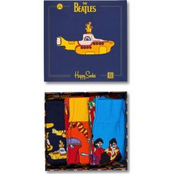 Happy Socks - Skarpetki The Beatles (3-pack). Szare bez kategorii marki Happy Socks, z elastanu. Za 119,90 zł.