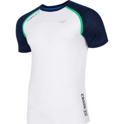 T-shirty męskie: Koszulka treningowa męska TSMF203 – biały