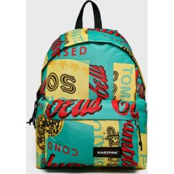 Eastpak - Plecak Andy Warhol. Żółte plecaki damskie Eastpak, z nadrukiem, z poliesteru. W wyprzedaży za 159,90 zł.