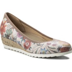 Espadryle damskie na koturnie: Espadryle GABOR - 62.641.40 Multicolor