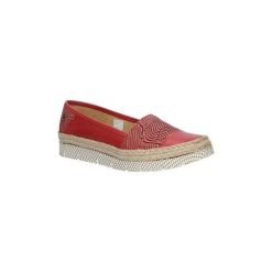 Espadryle Maciejka Czerwone półbuty skórzane espadryle 02960-08/00-5. Czerwone espadryle damskie marki Maciejka. Za 238,99 zł.