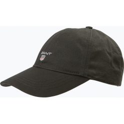 Gant - Męska czapka z daszkiem, czarny. Czarne czapki męskie marki GANT, bez wzorów, z bawełny, sportowe. Za 129,95 zł.
