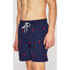 Polo Ralph Lauren - Kąpielówki. Niebieskie kąpielówki męskie Polo Ralph Lauren, s, bez wzorów, z poliesteru. Za 389,90 zł.