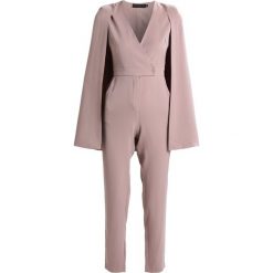 Kombinezony damskie: Lavish Alice COLLARLESS CAPE Kombinezon taupe