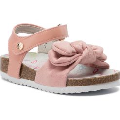 Sandały NELLI BLU CS16200-08. Szare sandały dziewczęce Nelli Blu, ze skóry ekologicznej, bez zapięcia. Za 59,99 zł.
