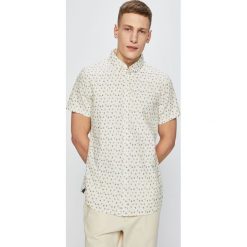 Blend - Koszula. Białe koszule męskie Blend, s, bez wzorów, z bawełny, casualowe, button down, z krótkim rękawem. W wyprzedaży za 89,90 zł.