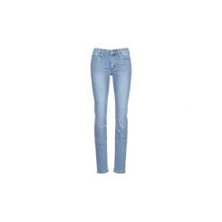 Jeansy straight leg Levis 714 STRAIGHT. Niebieskie jeansy damskie Levi's®. Za 383,20 zł.