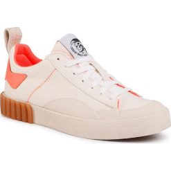 Sneakersy DIESEL - S-Bully Y02133 P1331 H7941 Tofu/Rosa Antico. Brązowe półbuty damskie Diesel, z tworzywa sztucznego. Za 469,00 zł.