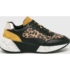 Bullboxer - Buty. Czarne buty sportowe damskie marki Bullboxer, bez wzorów, ze skóry, sportowe. Za 379,90 zł.