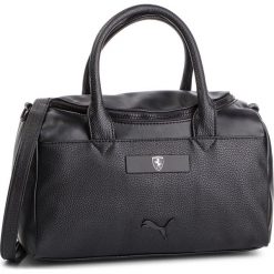 Torebka PUMA - Sf Ls Handbag 075862 01 Puma Black. Czarne torebki damskie sportowe Puma, bez wzorów, ze skóry ekologicznej, klasyczne, bez dodatków. W wyprzedaży za 229,99 zł.