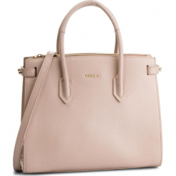 Torebka FURLA - Pin 994199 B BLS1 B30 Dalia f. Brązowe torebki klasyczne damskie marki Furla, z aplikacjami, ze skóry, klasyczne, duże, zdobione, bez dodatków. Za 1470,00 zł.