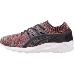 Asics Tiger GELKAYANO TRAINER KNIT Tenisówki i Trampki carbon/black. Czarne tenisówki damskie marki Asics Tiger, z tworzywa sztucznego. W wyprzedaży za 353,40 zł.
