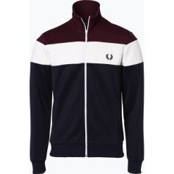 Bejsbolówki męskie: Fred Perry - Męska bluza rozpinana Sportswear, niebieski