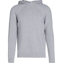 Swetry klasyczne męskie: Falke Sweter light grey