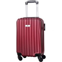 Walizki: Walizka w kolorze bordowym – 29 l