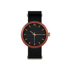 Drewniany zegarek new hoop 43 n046. Czarne zegarki męskie marki Neatbrand. Za 599,00 zł.