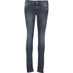 Dżinsy "Luz" - Slim fit - w kolorze antracytowym. Szare jeansy damskie Denim Special, l. W wyprzedaży za 214,95 zł.