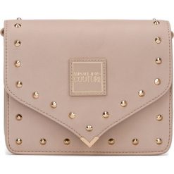 Versace Jeans Couture Cross body bag Różowy. Różowe torebki klasyczne damskie Versace Jeans Couture, w paski, z jeansu, bez dodatków. Za 722,95 zł.