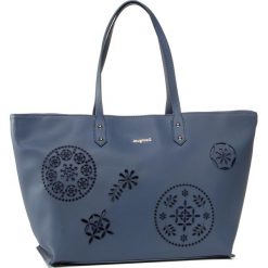Torebka DESIGUAL - 20SAXPC9 5025. Niebieskie torebki klasyczne damskie Desigual, bez wzorów, ze skóry ekologicznej, klasyczne, bez dodatków. Za 399,00 zł.