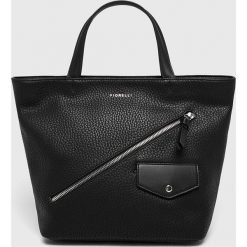 Fiorelli - Torebka. Czarne torebki klasyczne damskie marki Fiorelli, z materiału, średnie. Za 299,90 zł.