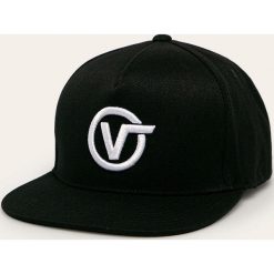 Vans - Czapka. Czarne czapki męskie Vans, z aplikacjami, z elastanu. W wyprzedaży za 79,90 zł.