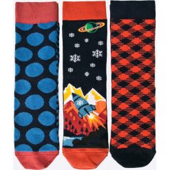 Medicine - Skarpetki Xmas (3-pack). Czarne skarpetki damskie marki MEDICINE, z bawełny. W wyprzedaży za 29,90 zł.