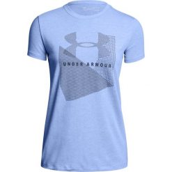 Under Armour Koszulka damska Sportstle Mesh Logo Crew niebieska r. L (1310488-587). Bluzki damskie Under Armour, l, z meshu. Za 68,64 zł.