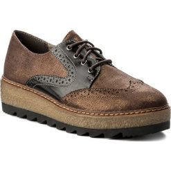 Jazzówki damskie: Oxfordy TAMARIS - 1-23618-29 Bronce/Cig.Str 916