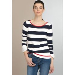 Swetry klasyczne damskie: Sweter w pasy
