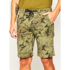 Szorty jeansowe Pepe Jeans Owen PM800781. Zielone spodenki i szorty męskie Pepe Jeans, m, bez wzorów, z elastanu. Za 299,00 zł.